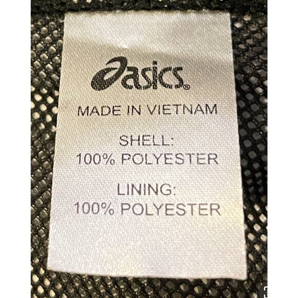 ASICS Women's Lightweight Jacket Medium Purple Full Zip Pockets Windbreaker EUC - Picture 10 of 10